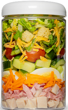 Chef Salad w/ Ham & Turkey